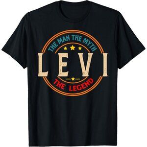 LEVI The Man The Myth The Legend Vintage Personalized T-Shirt